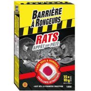 Appât sur pâte rats - 150g