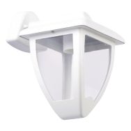 Applique Estrella ip44 en fonte d'aluminium blanc