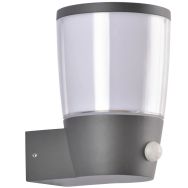 Applique Riviera ip44 en fonte d'aluminium+détecteur présence