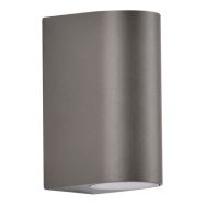 Applique William 2 lumières ip44 en fonte d'aluminium