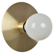 Applique métal GLADYS Ø18 cm laiton doré Corep