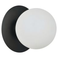 Applique métal MANOR H18 cm noir Corep