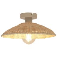 Applique rotin CALANQUES Ø31,50 cm naturel Corep