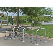 Arceau simple range vélo à platine