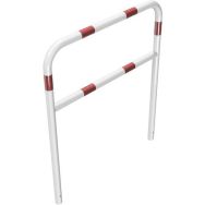 Arceau tube barre transversale à bétonner - Blanc/Rouge - Schake