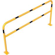 Arceau tube barre transversale à bétonner - Jaune/Noir - Schake