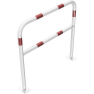 Arceau tube barre transversale à cheviller - Blanc/Rouge - Schake