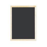 Ardoise noire encadrée H: 70 cm