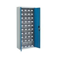 Armoire1690x700x300 avec portes 9 tab avec 40 bacs 3,8 L