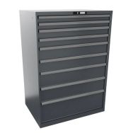 Armoire 10 tiroirs 1023x725x1450mm - Capacité tiroir 200kg - Lista
