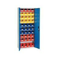 Armoire 1690x700x300 avec porte 9 tab et 40 bacs