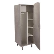 Armoire 1 porte + niche à droite hébergement Alba Rodet