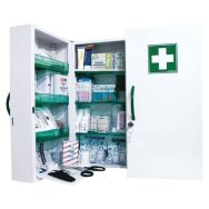 Armoire 2 ouvertures, garnie avec petite composition-Securimed