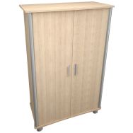Armoire 2 portes 120 cm vicenza clair-AHF