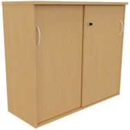 Armoire 2 portes coulissantes 120x104 cm hêtre