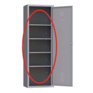 Kit de 3 étagères pour armoire largeur 60 cm - Armet