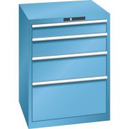 Armoire 4 tiroirs - Capacité 200 kg - Lista