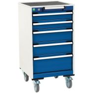 Armoire 5 tiroirs Cubio roulante - Bott