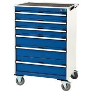 Armoire 6 tiroirs Cubio roulante - Bott