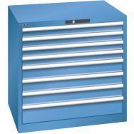 Armoire 8 tiroirs 45x36E - Hauteur 850 mm - Lista