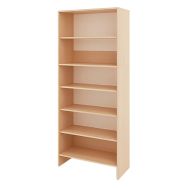 Armoire Basik à étagères 84 x 39 x 200 cm - hêtre