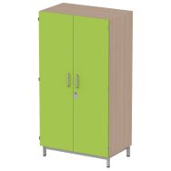 Armoire Cubik 2 portes battantes Mobidecor