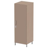 Armoire Cubik chêne de Hongrie 1 porte praliné