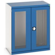 Armoire Cubio portes transparentes 1050x650x1200mm - Bott