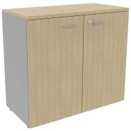 Armoire Dalia haut. 81,5 cm 2 portes chêne