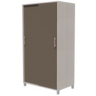 Armoire Identité 2 portes coulissantes - Manutan Expert