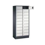 Armoire PC 10 et 20 cases - 1 et 2 colonnes 400 mm - Sur socle - CP