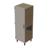 Armoire Quiétub 1 porte niche à droite