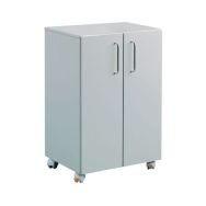 Armoire Twin Click - Modèle haut, Coloris : Gris clair