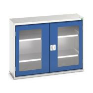 Armoire Verso Portes Transparentes Avec 2 Tablettes 1050x350x800_Bott