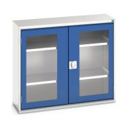 Armoire Verso Portes Transparentes Avec 2 Tablettes 1050x350x900_Bott