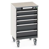 Armoire à Tiroirs Roulante Cubio SLR-557-5.3 - Bott