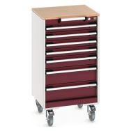 Armoire à Tiroirs Roulante Cubio SLR-558-7.1 - Bott