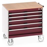 Armoire à Tiroirs Roulante Cubio SLR-866-5.3 - Bott