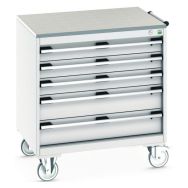 Armoire à Tiroirs Roulante Cubio SLR-867-5.3 - Bott