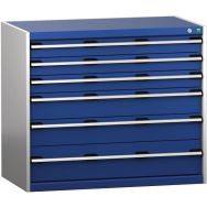 Armoire à Tiroirs SL-1069-6.4 avec 6 Tiroirs pour charge lourde - Bott