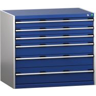 Armoire à Tiroirs SL-1079-6.4 avec 6 Tiroirs pour charge lourde - Bott