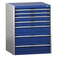 Armoire à Tiroirs SL-8710-7.4 avec 7 Tiroirs pour charge lourde - Bott