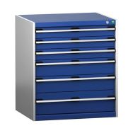Armoire à Tiroirs SL-879-6.4 avec 6 Tiroirs pour charge lourde - Bott