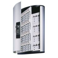 Armoire à clés Design grand modèle 72 porte-clés serrure à code alu