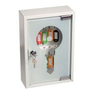 Armoire à clés design - Nb de clés :10 - Gris