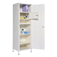 Armoire à pharmacie 1 porte et 1 coffre à toxique