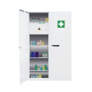Armoire à pharmacie 2 portes.