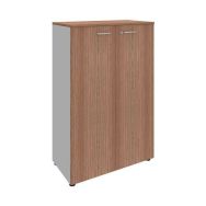 Armoire à portes battantes - Boston 2 - noyer