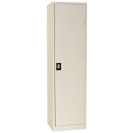 Armoire à portes battantes 2000 - H 195 x l 53 cm, Porte coloris : Blanc