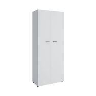 Armoire à portes battantes Open - Blanc/ blanc